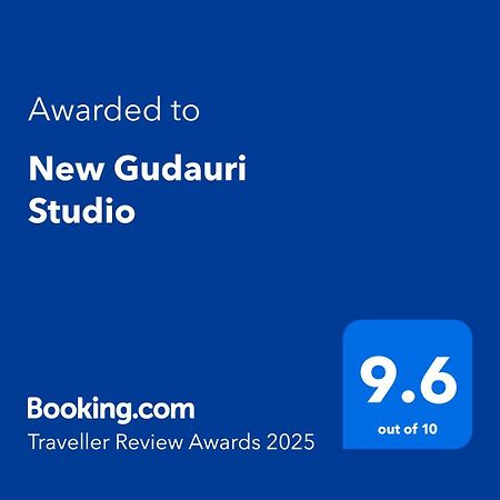 New Gudauri Studio Eksteriør billede